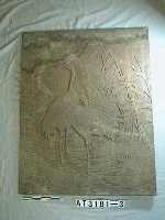 藏品(雙鶴木刻板)的圖片